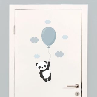 Vorschau von Tür-Sticker: Panda