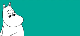 Vorschau von Moomin Namensaufkleber - Das Muminhaus