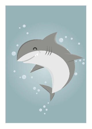 Vorschau von Poster: Freunlicher Hai