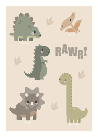 Vorschau von Poster: Dinosaurier