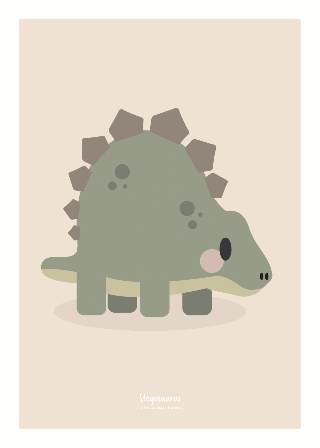 Vorschau von Poster: Stegosaurus