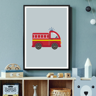 Vorschau von Poster: Feuerwehrauto