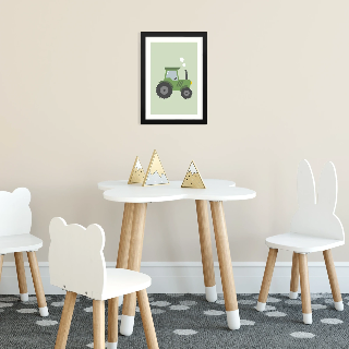 Vorschau von Poster: Grüner Traktor