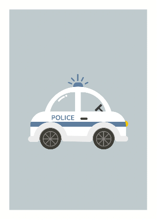 Vorschau von Poster: Polizeiauto