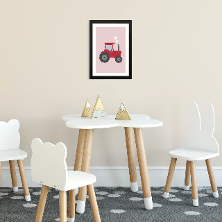 Vorschau von Poster: Roter Traktor