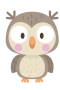 Braune Eule