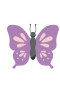 Lila Schmetterling