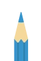 Blauer Buntstift