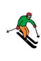 Skifahrer