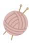 Rosa Garnknäuel 1
