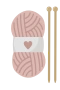 Rosa Garnknäuel 2