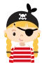 Piratenmädchen 1