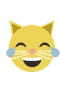 Lachende Katze Emoji