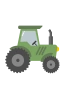 Grüner Traktor