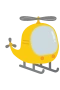Gelber Helikopter