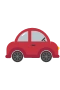 Rotes Auto