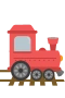 Roter Zug