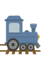 Blauer Zug