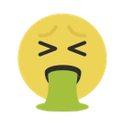 Spuckender Emoji